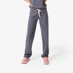 Figs Women's Charcoal Livingston Scrub Pants Small